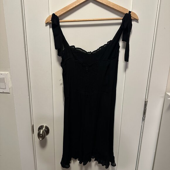Reformation Christine Dress Black Size 4 - NWT - Picture 4 of 5